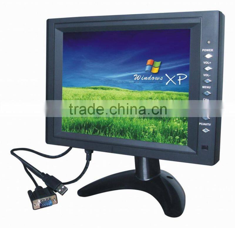 8 inch LCD TV Monitor with VGA function,pc monitor