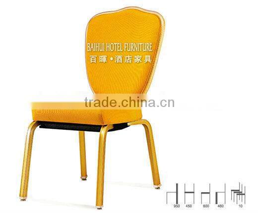 BH-YB8118 Metal shaking flex back banquet chair for sale