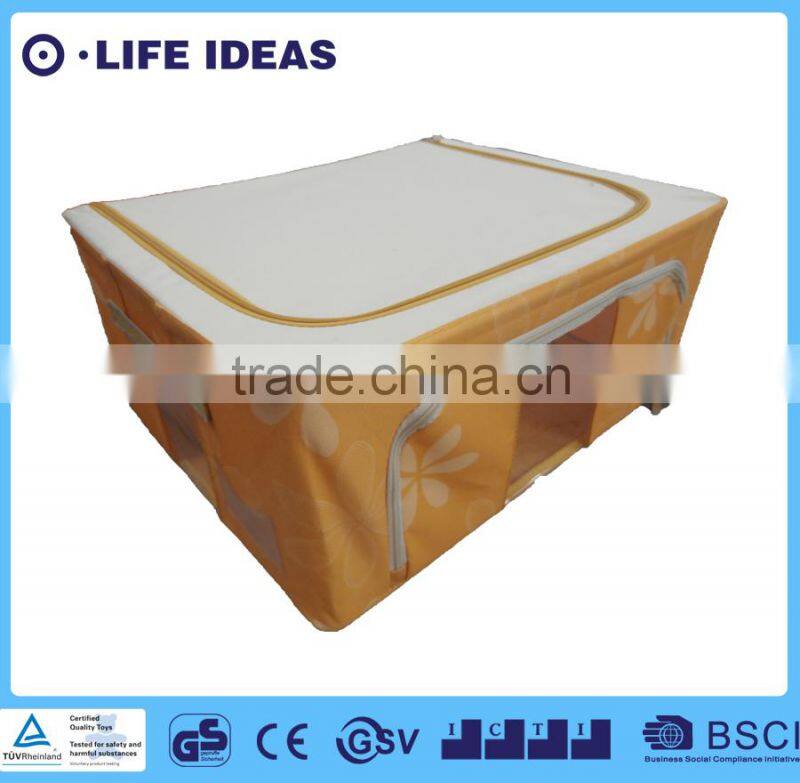 New design Floral fabric storage boxes