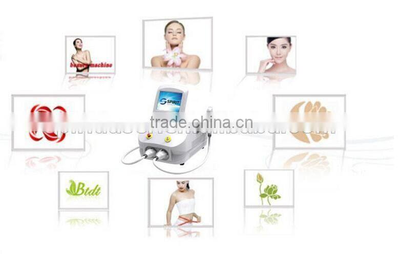 Best choice for beauty salon device White SHR(super hair removal) and IPL beauty handle