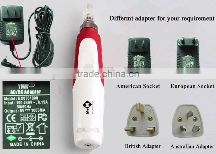 professional dermal pen derma pen electric /dermapen needles micro needle pen for sale