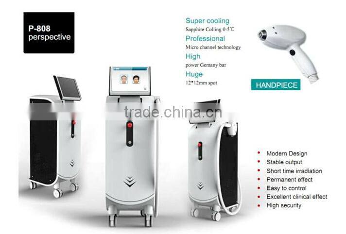 808 permanent hair removal beauty machine/ 808nm diode laser style