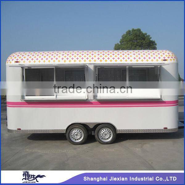 2015 Top quality mobile food truck/mobile fast food truck/mobile catering food trasiler