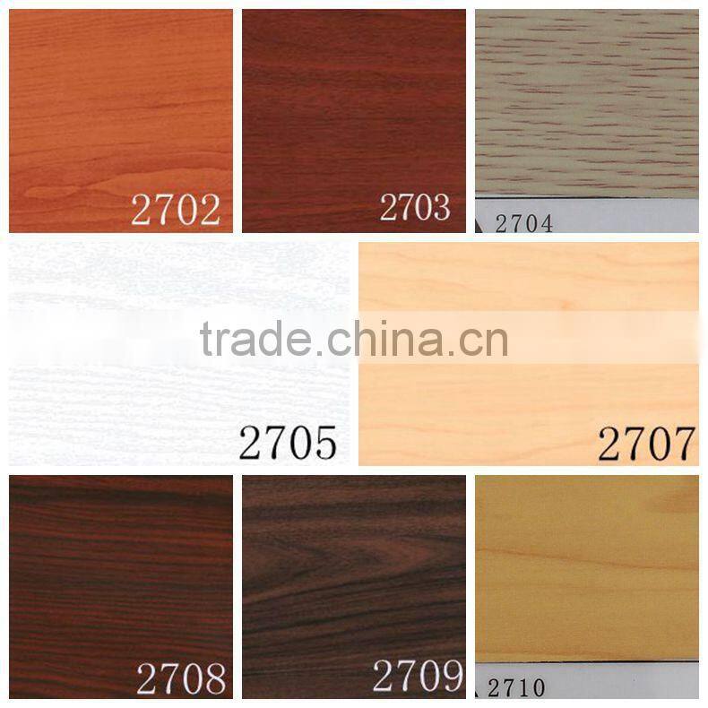 high gloss PVC wood grain film