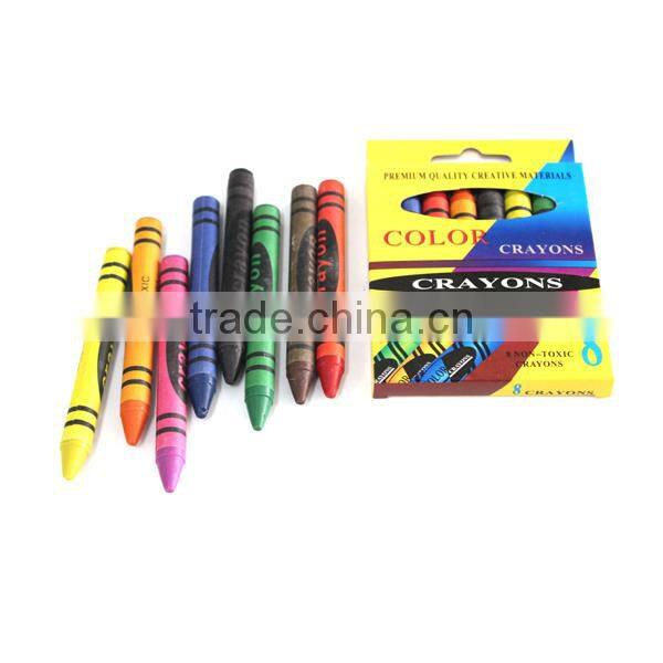 Excellent frozen crayons drawing crayon set of 8pcs wax crayon