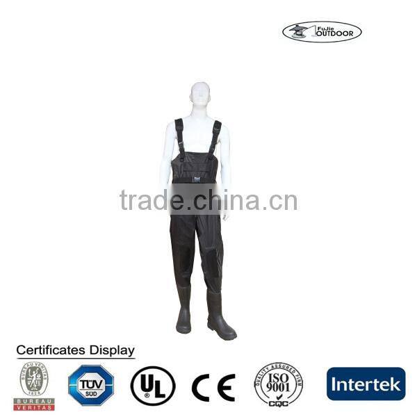 Stock Nylon PVC Chest Fishing/Hunting Waders
