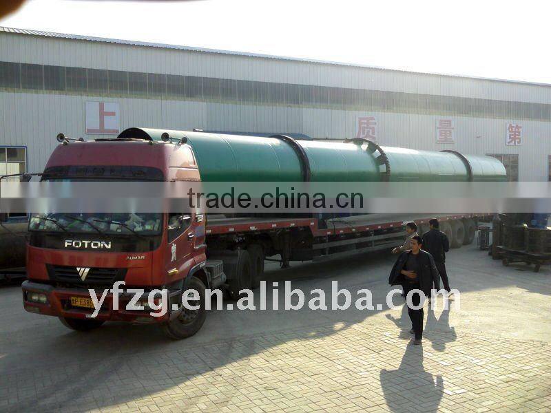 Wood Sawdust Rotary Drum Dryer with High Efficiency (rotary dryer)--Zhengzhou Yufeng Brand