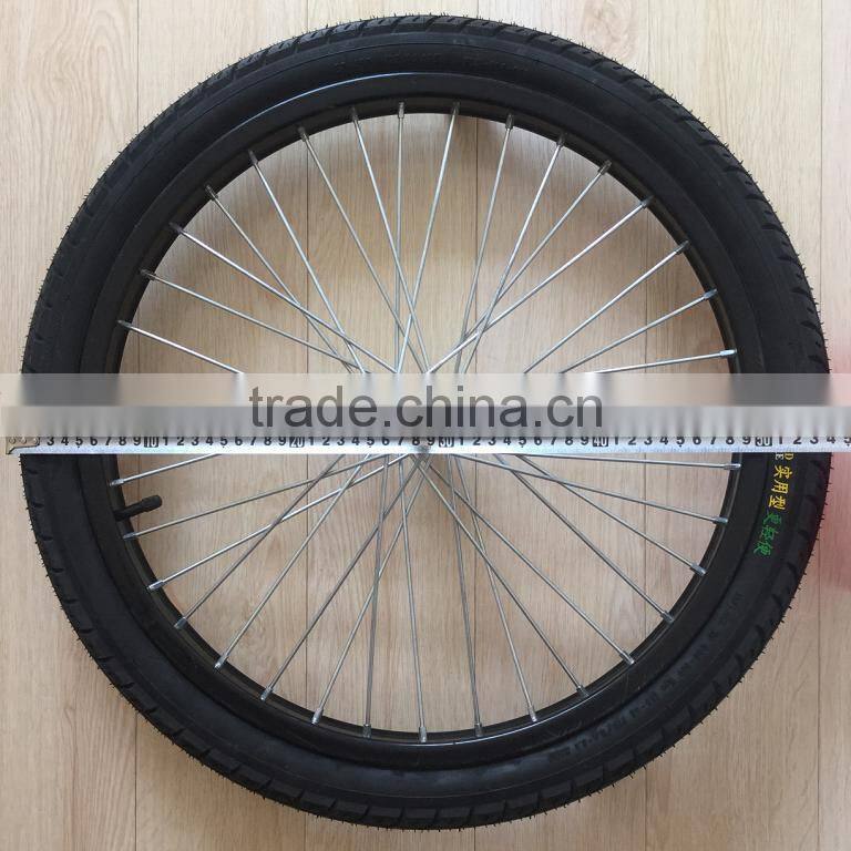 22x1.75 Rubbish cart wheel