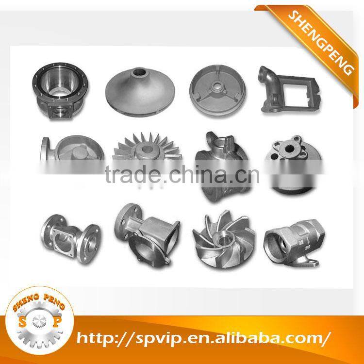 Investment casting aluminium casting, 5 axis cnc machining parts