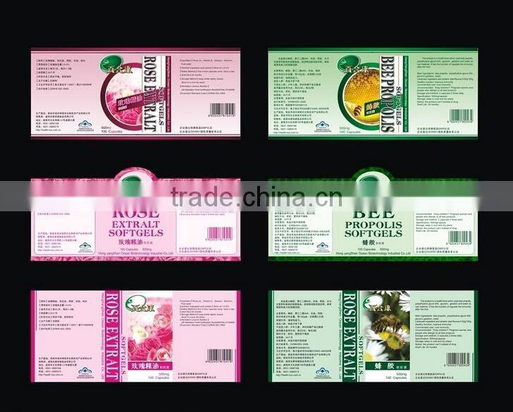 oil private bottle label printing