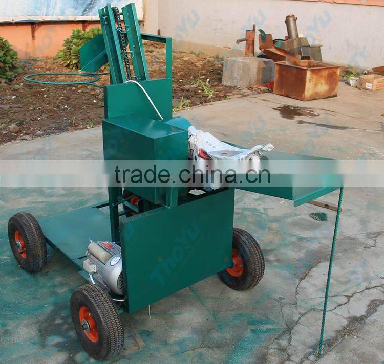 Automatic fresh and dry garlic cutting machine