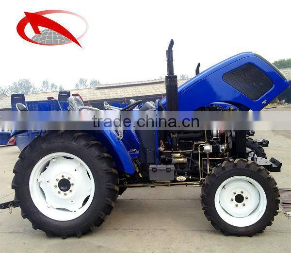 Henan Qianli Machinery very good diesel engine tractor QLN 50-65hp big agricultural wheeled tractor
