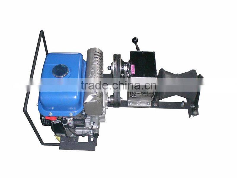 Winch Manufacturer 1 Tons cable winch HONDA/YAMAHA engine for Power Construction