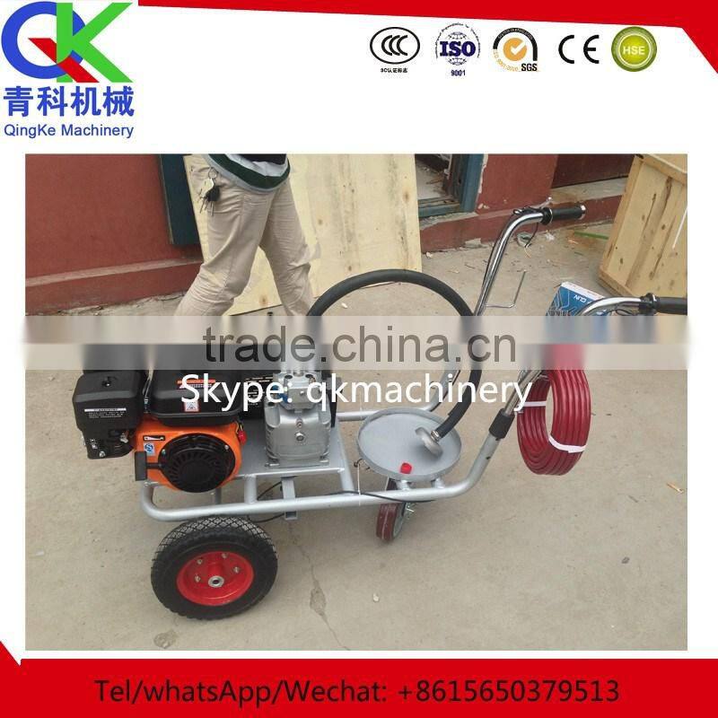 hand push cold spray pavement rulling machine with cheap price