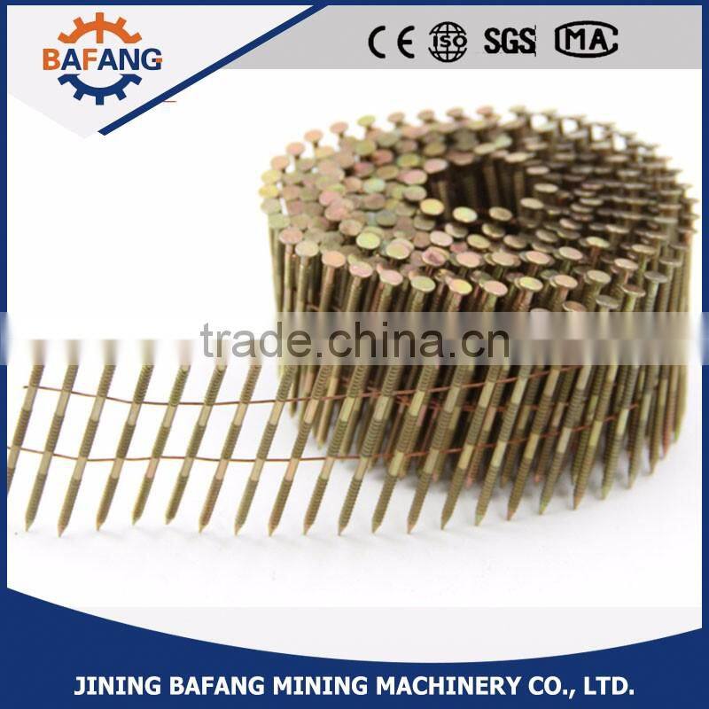 Top grade low price smooth shank wire pallet coil nail