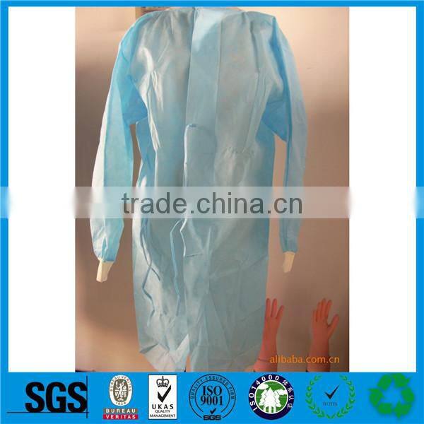 2016 new design polypropylene spun bonded non woven fabric for sauna gown