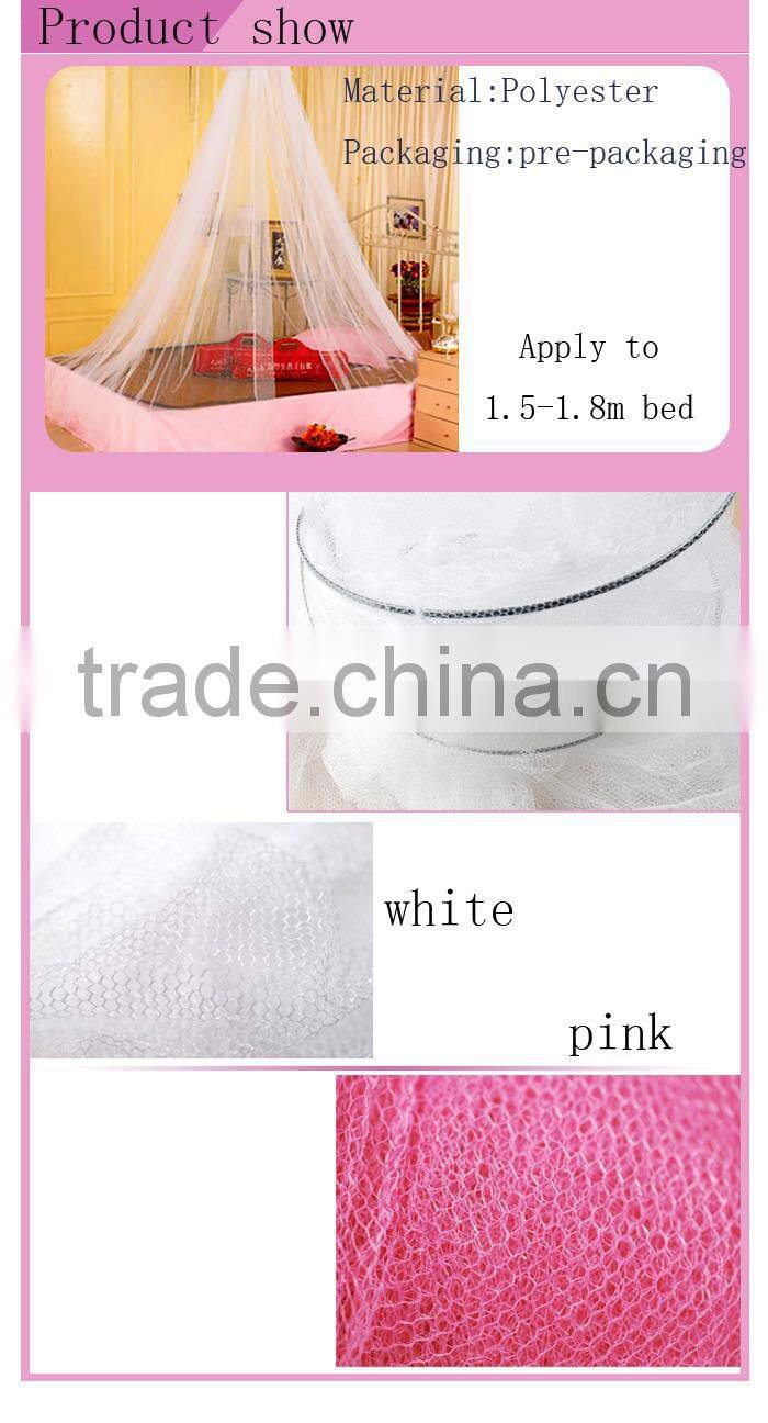 Elegant Round Lace Insect Bed Canopy Netting Curtain Dome Mosquito Net