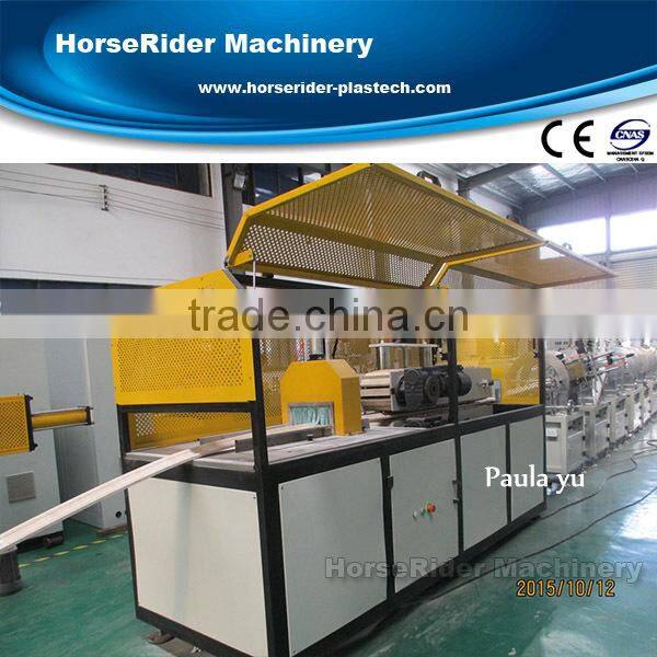 pvc profile extrusion line/extrusion line for pvc cable trunks production