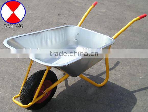 metal wheel barrow galvanized wheelbarrow,wheel barrow wb6404H