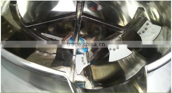 300L steam heating jacketed kettle cooking kettle