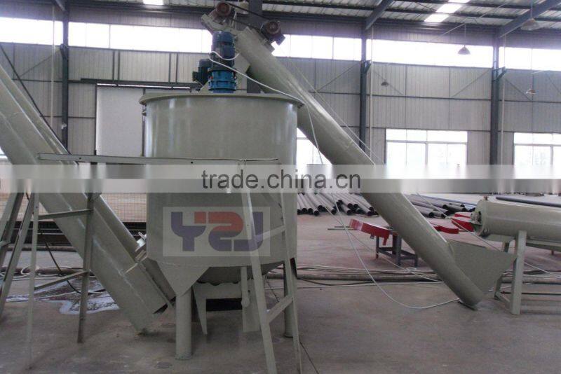 PET flakes crushing & washing line