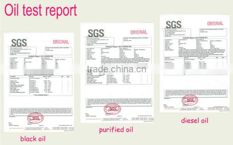 Automatic China truck tire to diesel oil recycling machine