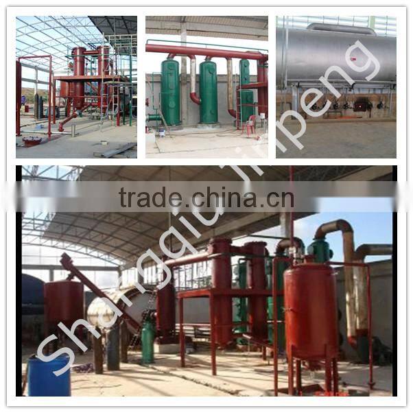 2017 Waste Tyre to Fuel Oil Recycling Machinery with CE,SGS
