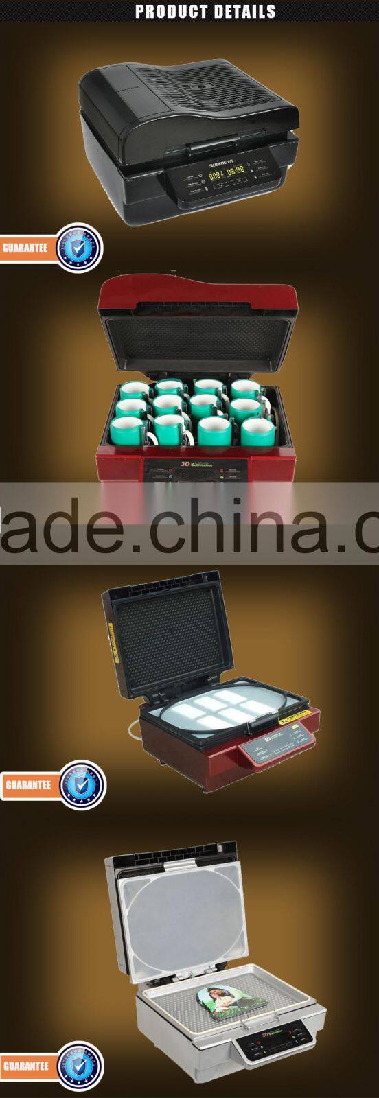 sublimation 3D sous vide machine sur vente en gros