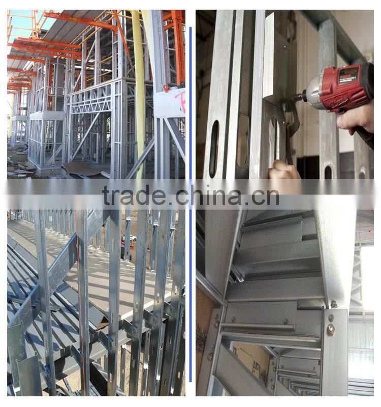 Low Cost Light Steel Prefabricated Bungalow Design