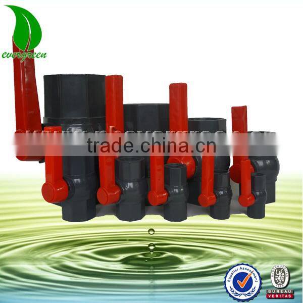 PVC ball valve with female connection by Chinese supplier