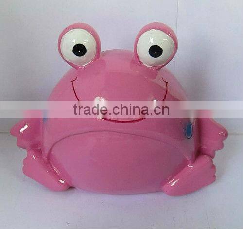 Cute cow decorative coin bank