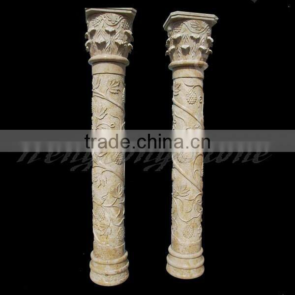 Marble Stone Roman Column Outdoor