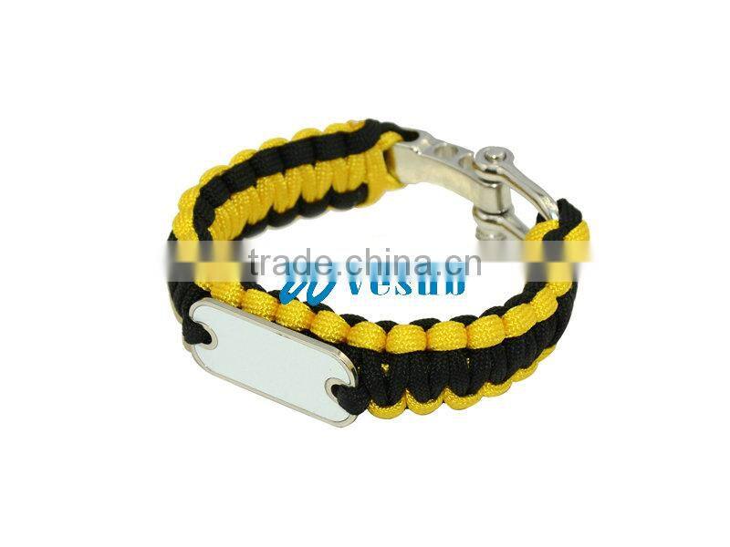 Sublimation Paracord Bracelet