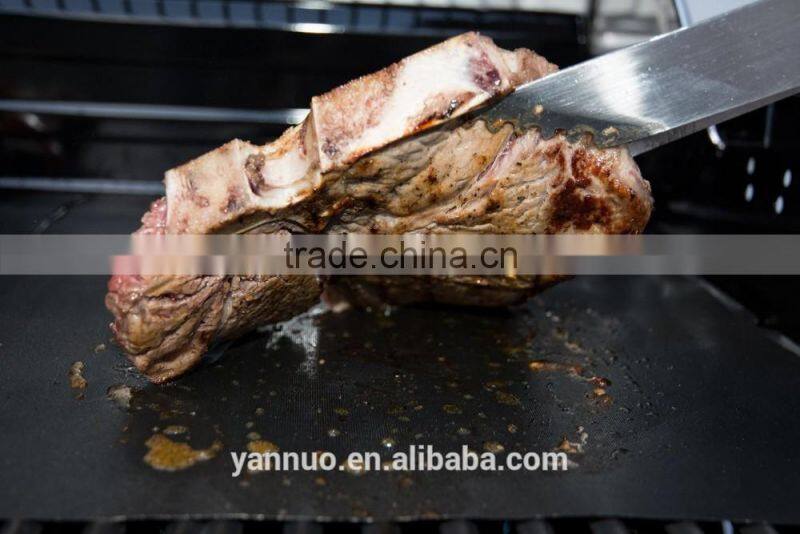 Teflon BBQ Grill Mat, Non-Stick Barbecue Pad Copper Chef