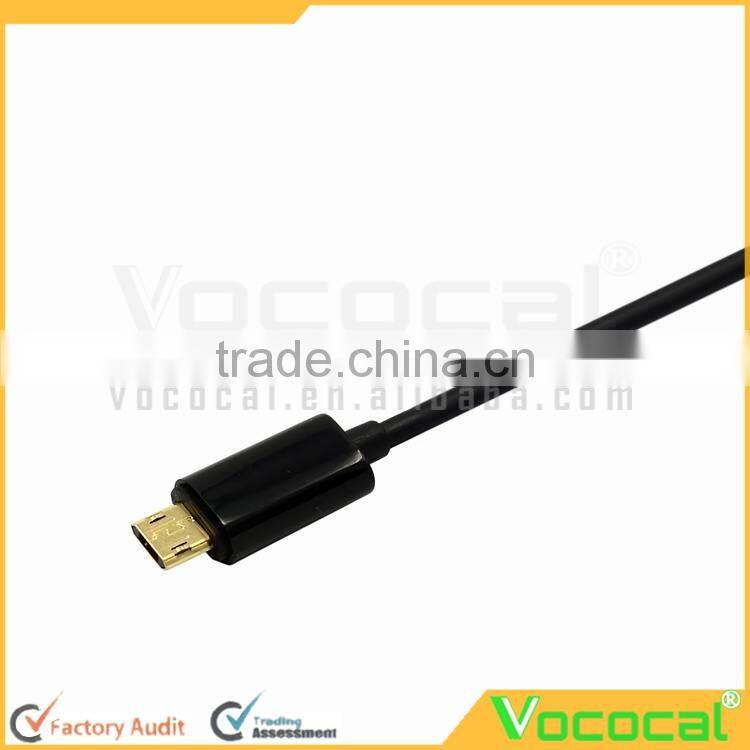 Micro USB 2.0 Double Side Data Charging Cable Cord for Samsung Xiaomi Android Phones