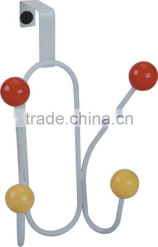 Decorative Over Door Coat Hook/Metal Hanging Over Door Hook