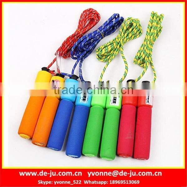 Soft Finger Handle Private Label Jump Rope