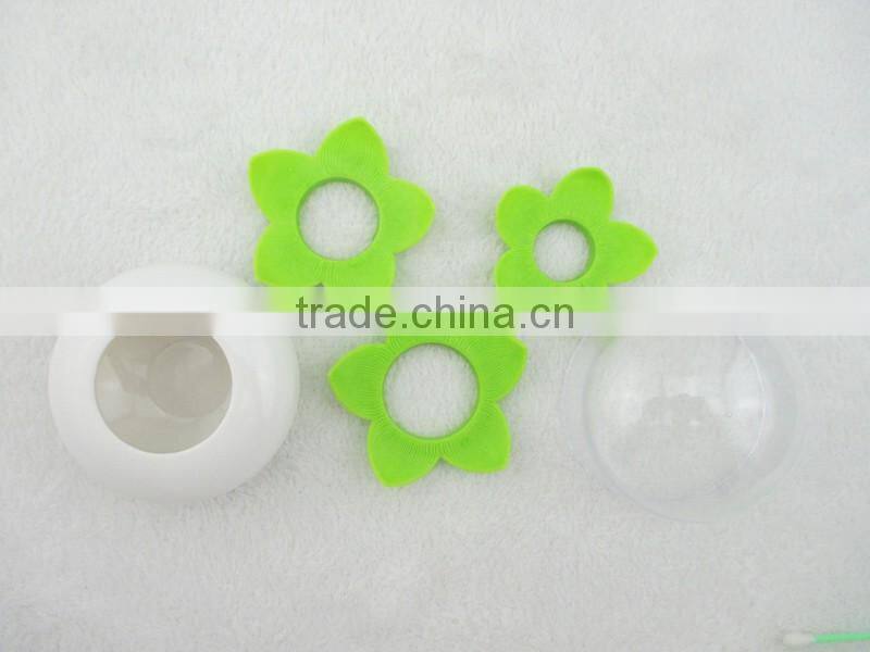 household plastic color eco-friendly lotus toothpick /cotton bud holder