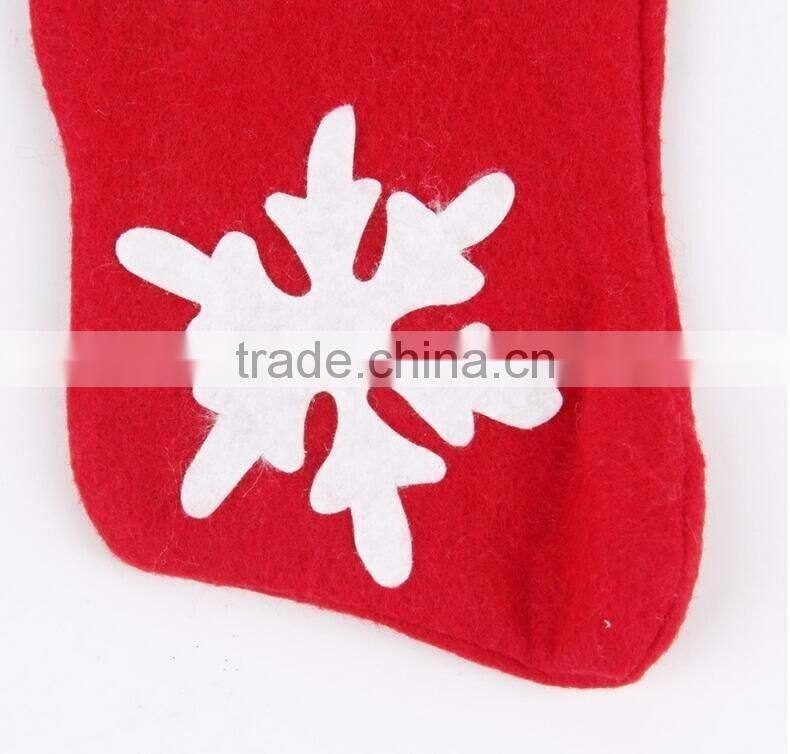 2016 Non-woven Christmas Stocking, Hanging Christmas Ornaments Decoration Supplies