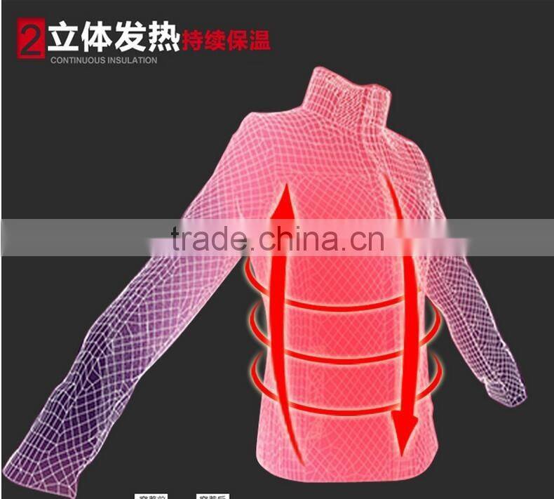 Outdoor GPS positioning mountaineering ski clothes AAC Jackets intelligent fever warm weatherproof jacket