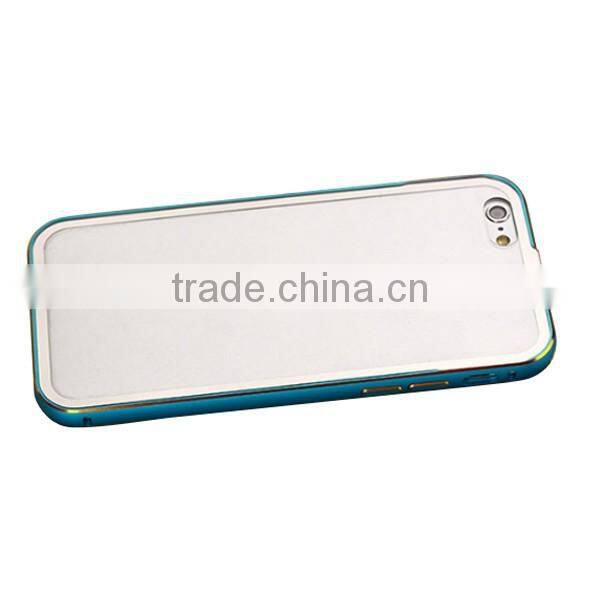 4.7-inch mobile phone bumper & transparent rear plate back cover for iPhone6