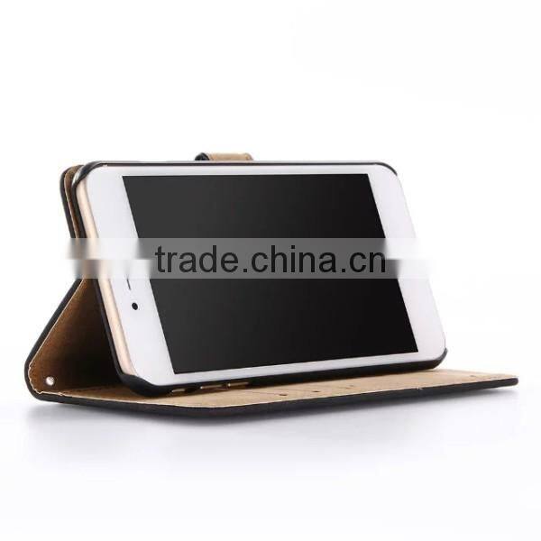 2017 New Leather Phone Case For iPhone7 Plus, Retro Matte Leather Back Cover