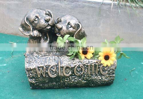 Cast iron elephant statue