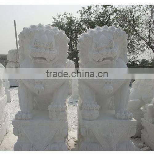 Large Outdoor Stone Lion Statue