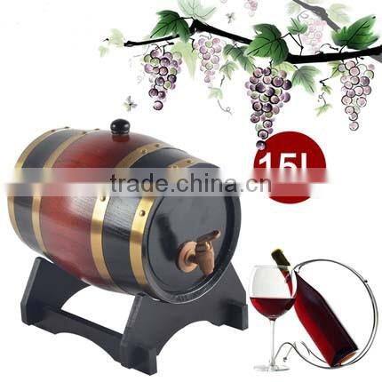 Top grade wholesale price finished wooden barrel