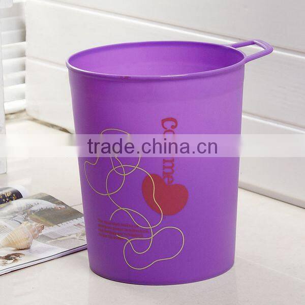 three size PP wastebin with the handle