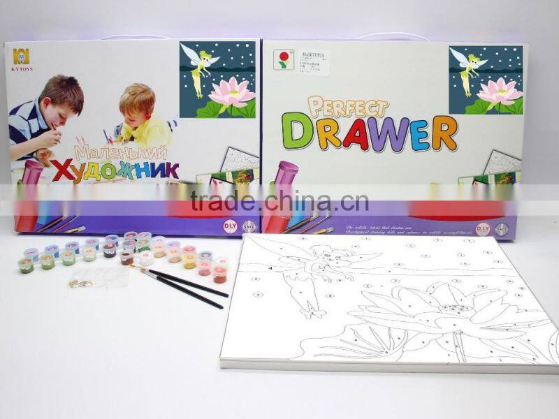 3D Colour ration Diy oil painting by numbers Fantastic diy digital canvas painting