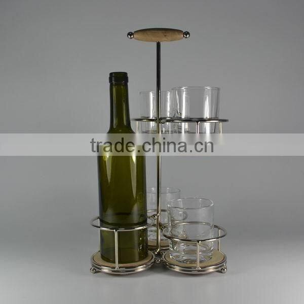 Glass Rack and Wine Bottles Holder