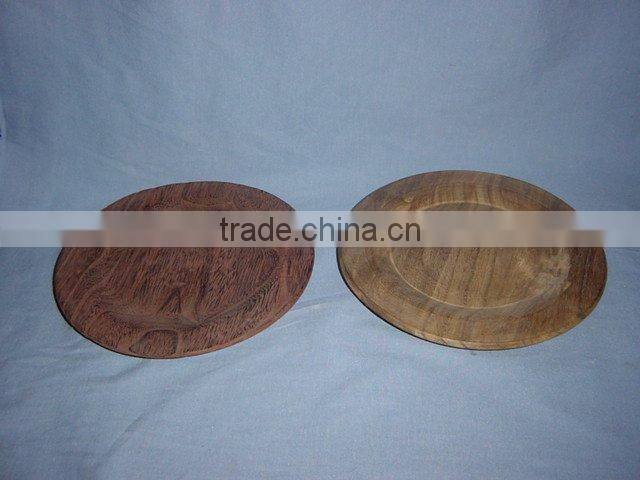 wooden plates for restaurants