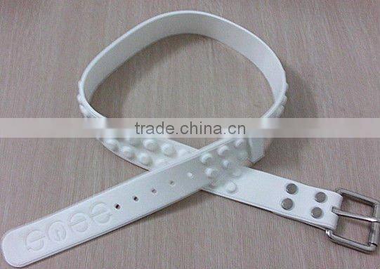 2016 color rubber fashion golf belt